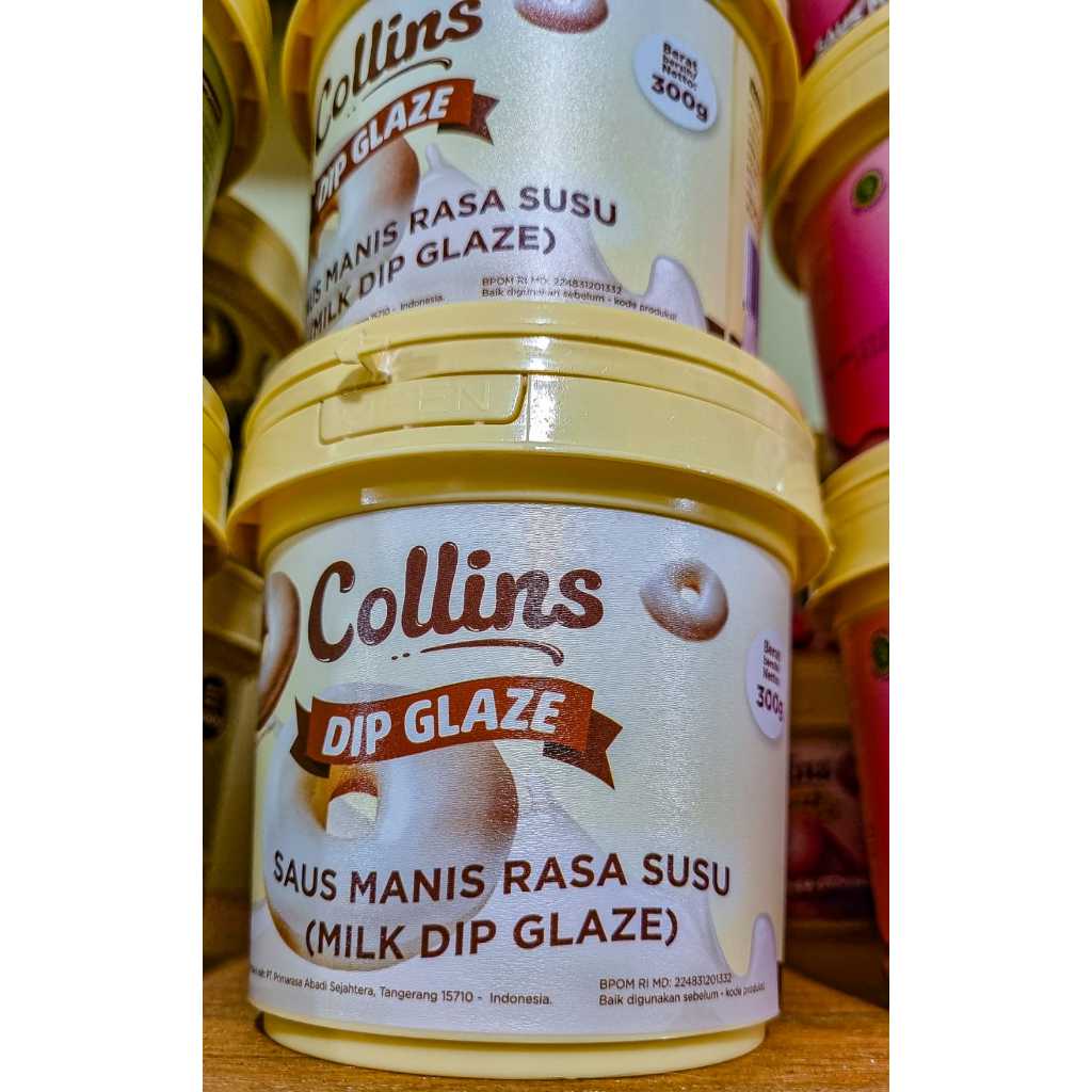 

COLLINS SAUS MANIS DONAT SUSU 300GR