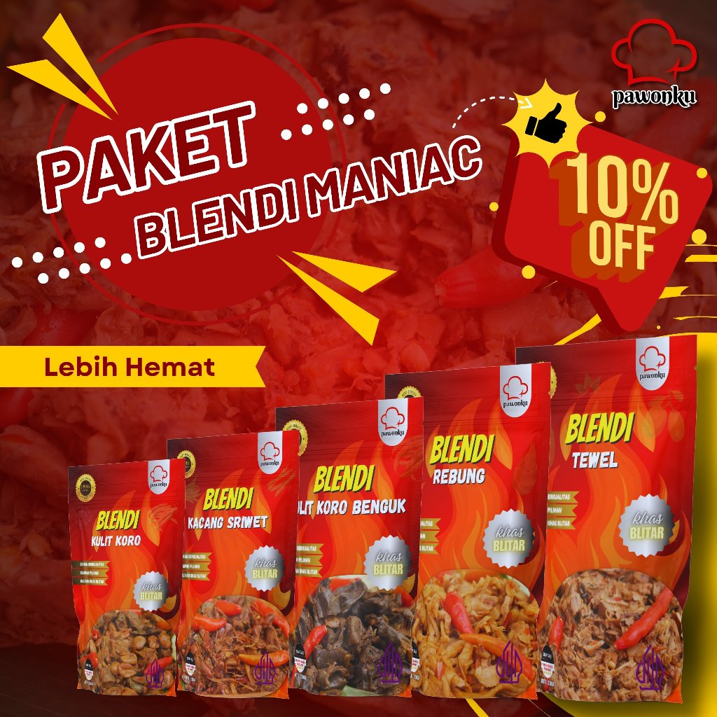 

Paket Hemat Blendi All Varian Khas Blitar