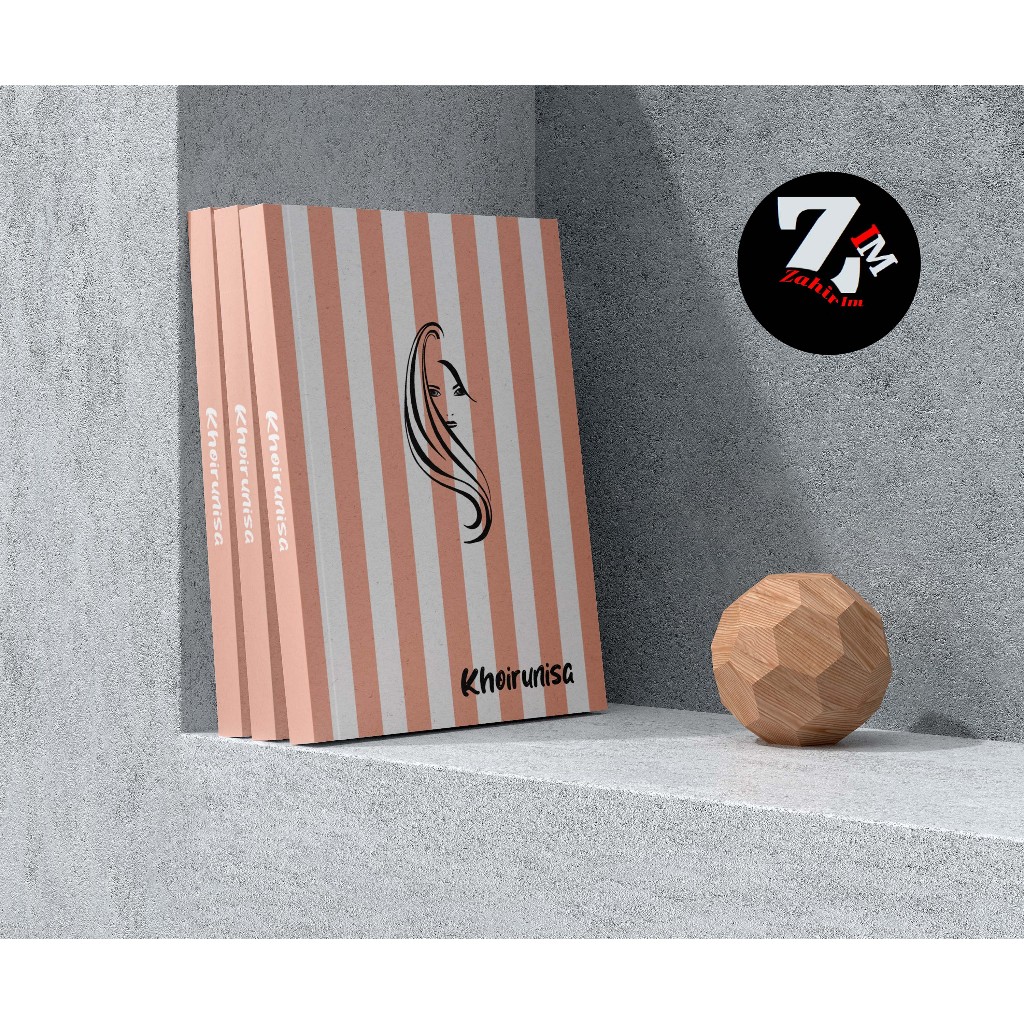 

notes book, buku catatan hard cover (costum nama)