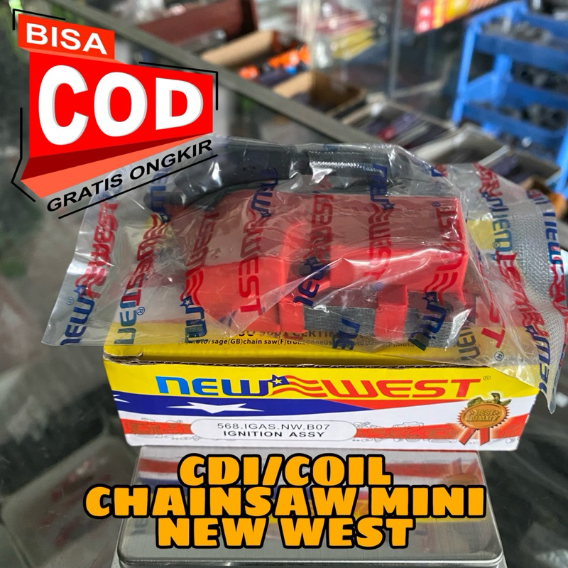 NEW WEST CDI/COIL CHAINSAW MINI IGNITION ASSY