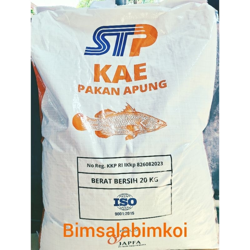 PAKAN IKAN KOI KAE REPACK 5KG PROTEIN 50%