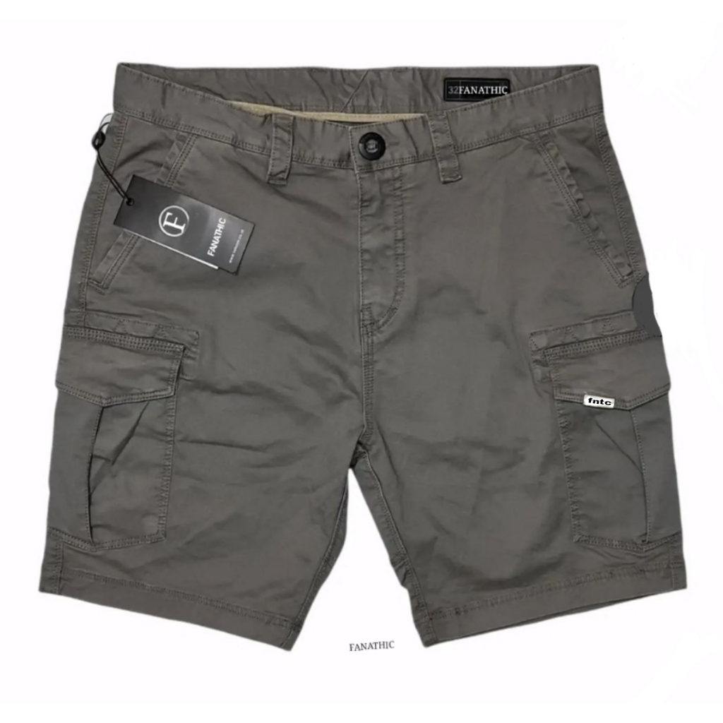 Celana pendek kargo pria branded fanathic