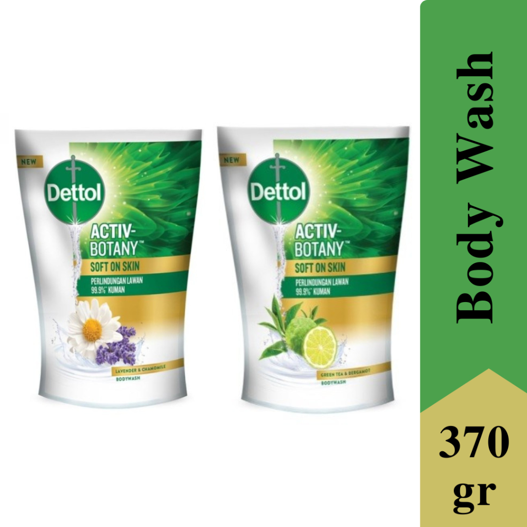 Dettol Sabun Mandi Cair Refill 370 gr