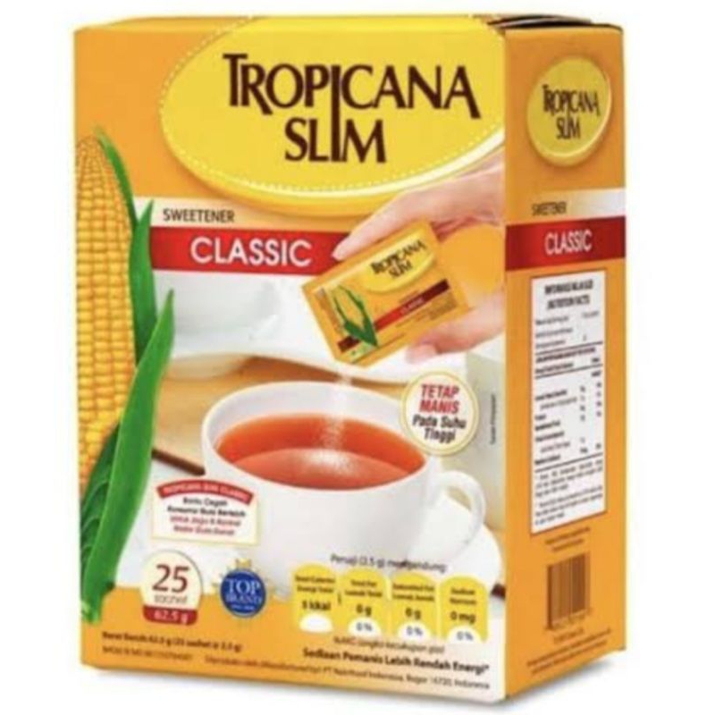 Tropicana Slim Sweetener Classic 25's