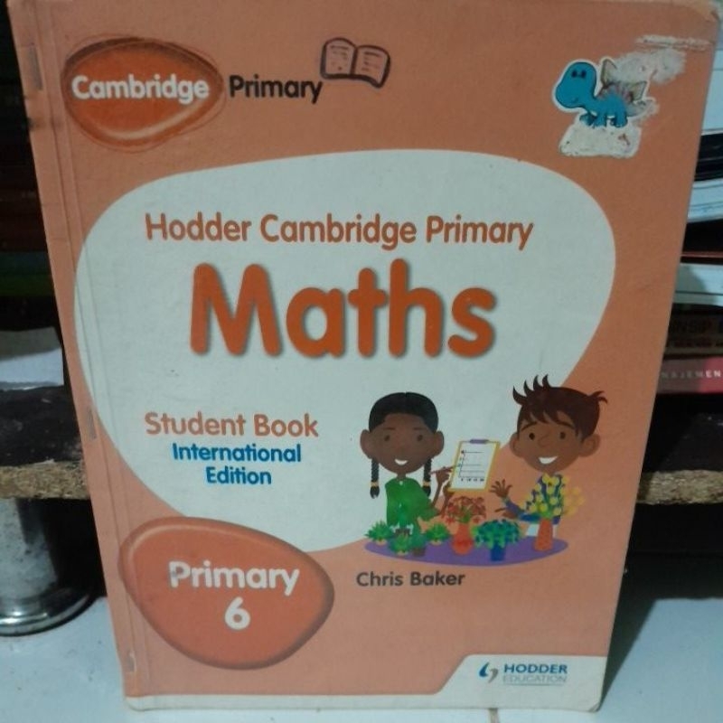 Buku Hodder Cambridge Primary Maths primary 6