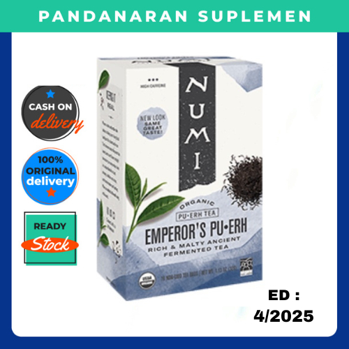 

Teh Celup Organik Organic Emperors Pu Erh Tea Numi 32 gram