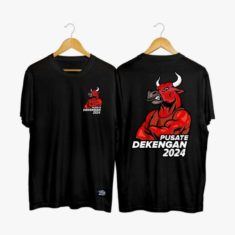 Kaos DEKENGAN PUSAT 2024 / kaos dekengan banteng merah