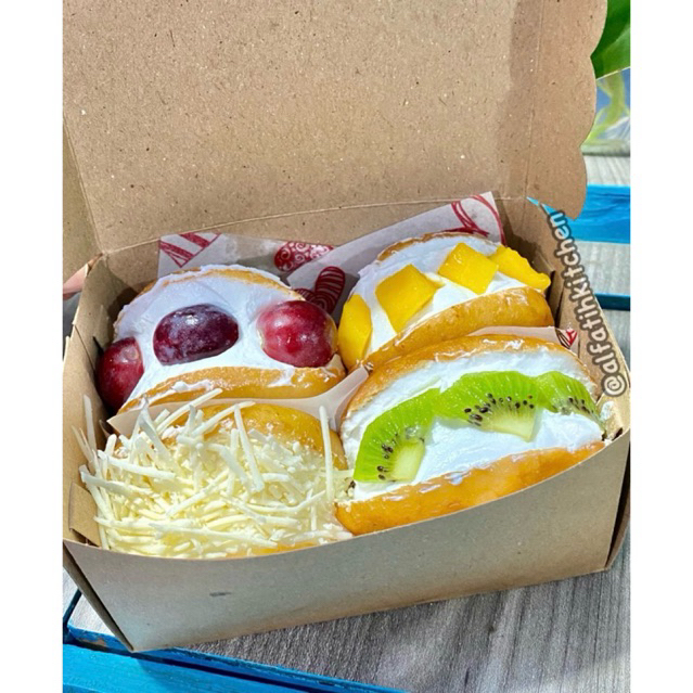 

Donat Milk Cream Korea isi 4pcs