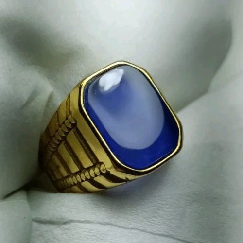 batu cincin akik yaman azrok natural stone kotak kristal elegan