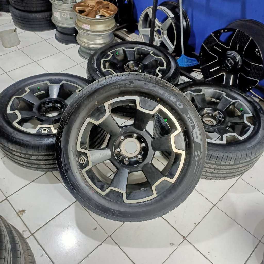 velg mobil second XD SERIES ring 20 hol 6x139 buat pajero fortuner hilux everes