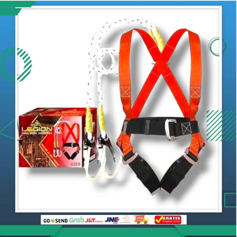 Full Body Harness Legion Double Hook / Body Harness Double Hook