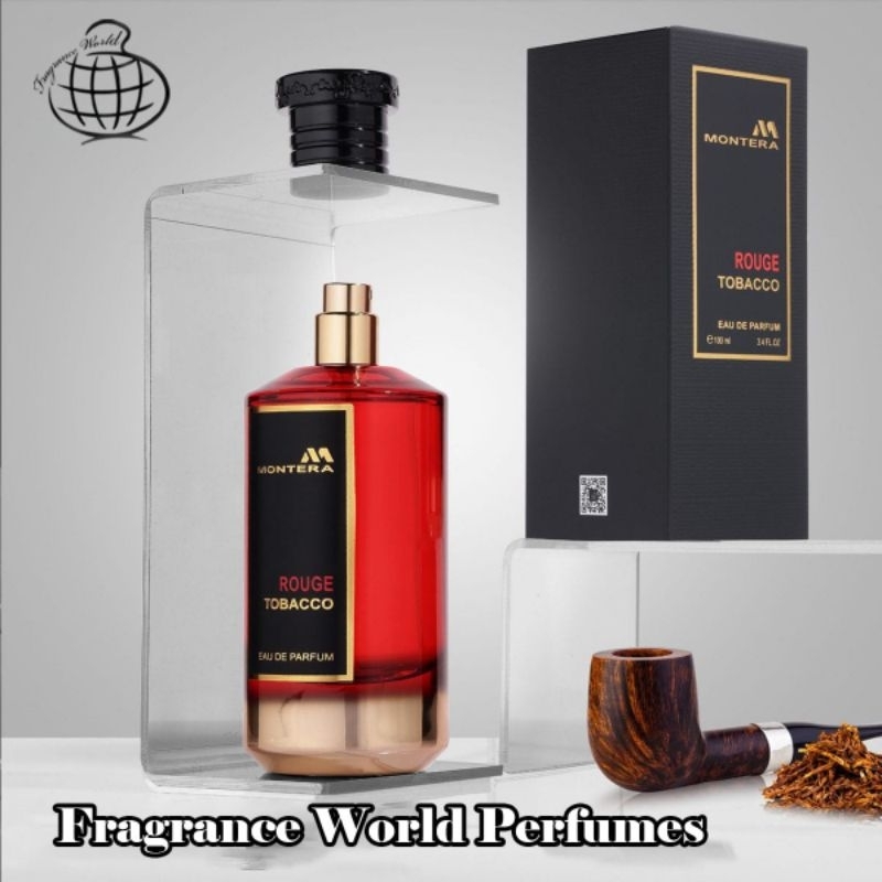 parfum fragrance world unisex montera rouge tobacco 100ml