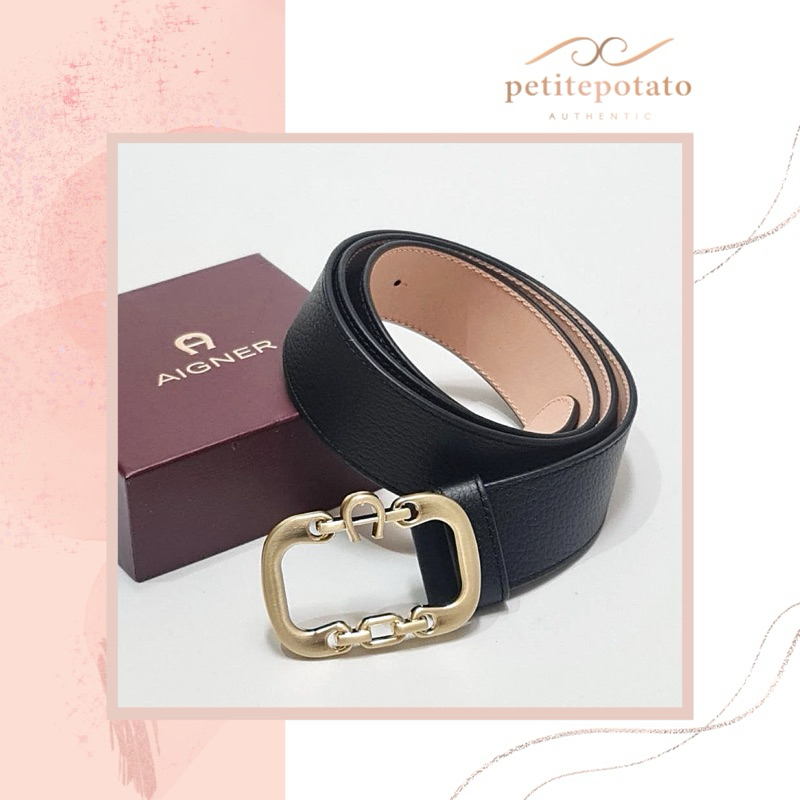 IKAT PINGGANG BRANDED WANITA AIGNER CELIA WOMAN BELT 4 CM