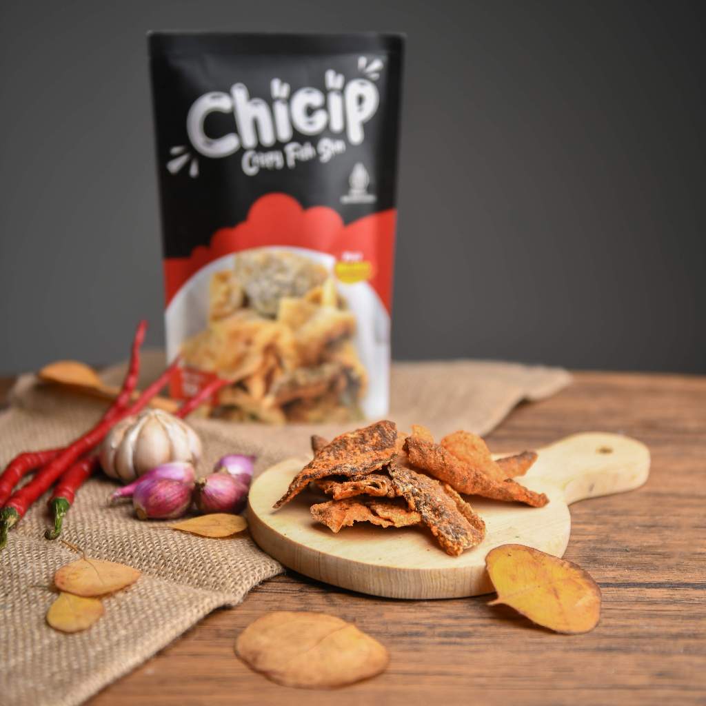 

CHICIP Keripik Kulit Ikan Patin / Fish Skin Dori 50gr Halal