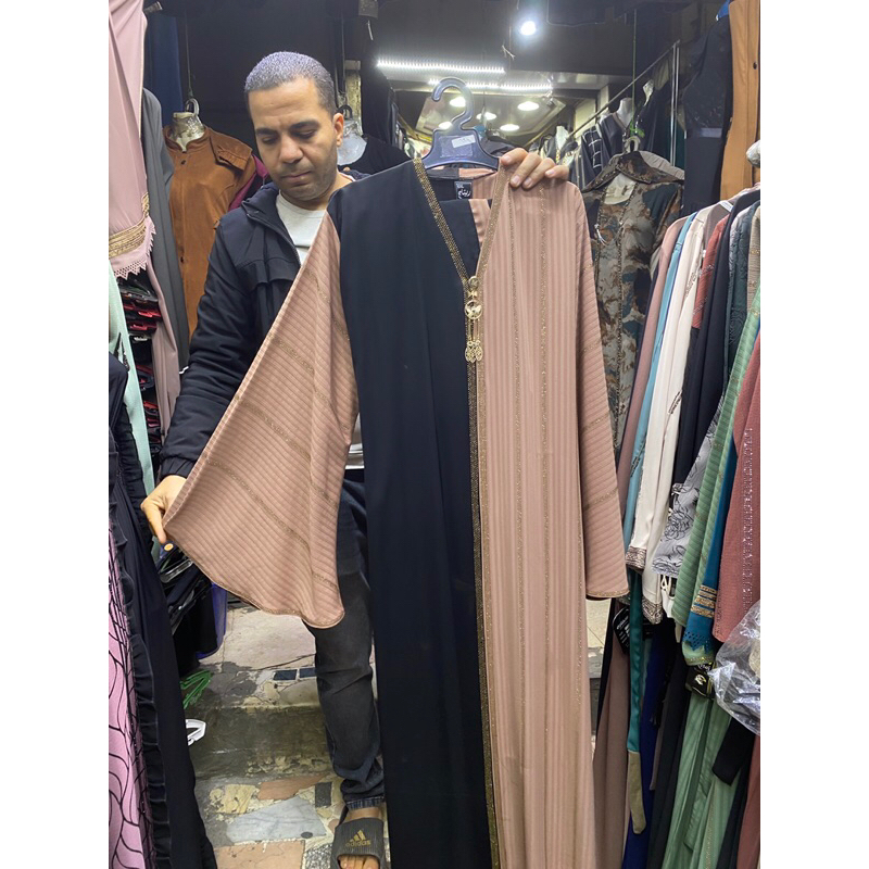 abaya hitam coffee / impor mesir