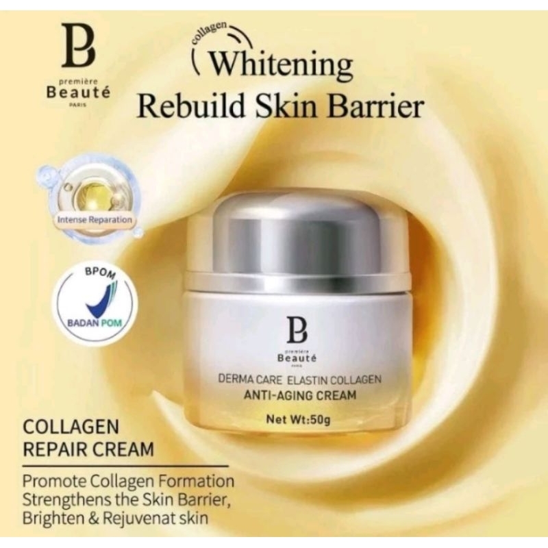 PREMIERE BEAUTE DERMA CARE ELASTIN COLLAGEN ANTI-AGING Repair Cream (Puding Cream)