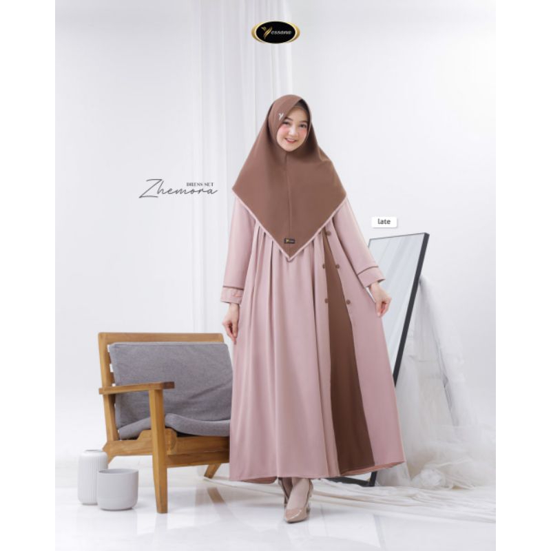 ZHEMORA DRESS BY YESSANA | Dress Premium | Dress Wanita | Dress Murah |