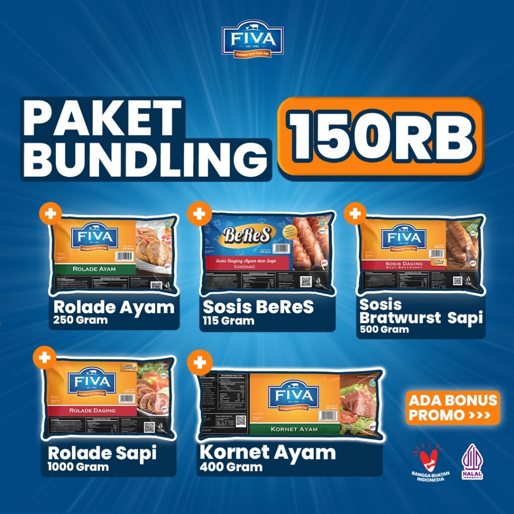 

Fiva Paket Bundling 155RIBU