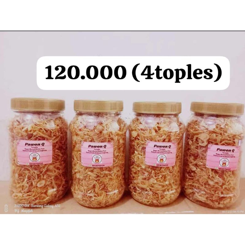 

Bawang goreng asli 100%