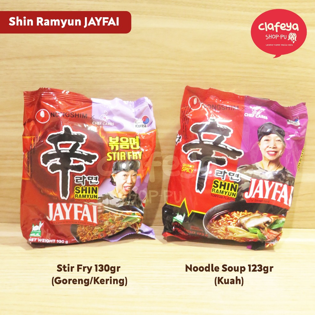 

Shin Ramyun Nongshim Jayfai Jay Fai asli Thailand