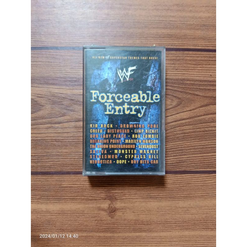 Kaset FORCEABLE ENTRY( Marilyn Manson, Cypress Hill, Creed etc )
