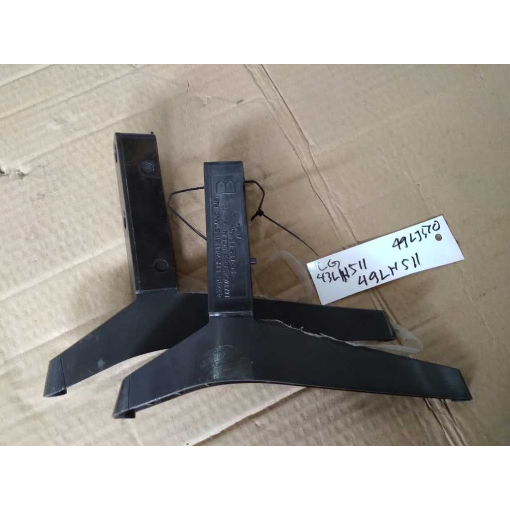 stand kaki tv LED LG 43LH511 49LH511 49LJ510 dudukan bawaan tv 43 inch 49 inch solo2 darma