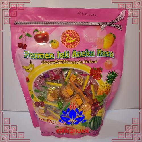 

Chen Liang Ji Permen jelly Aneka rasa 300 g