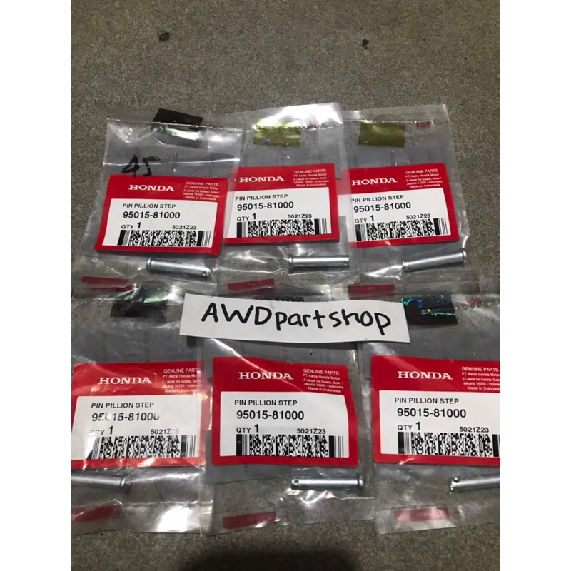 Pin Pillion Step – BeAT PCX, Vario 125 Vario 150 Vario 110 95015-81000