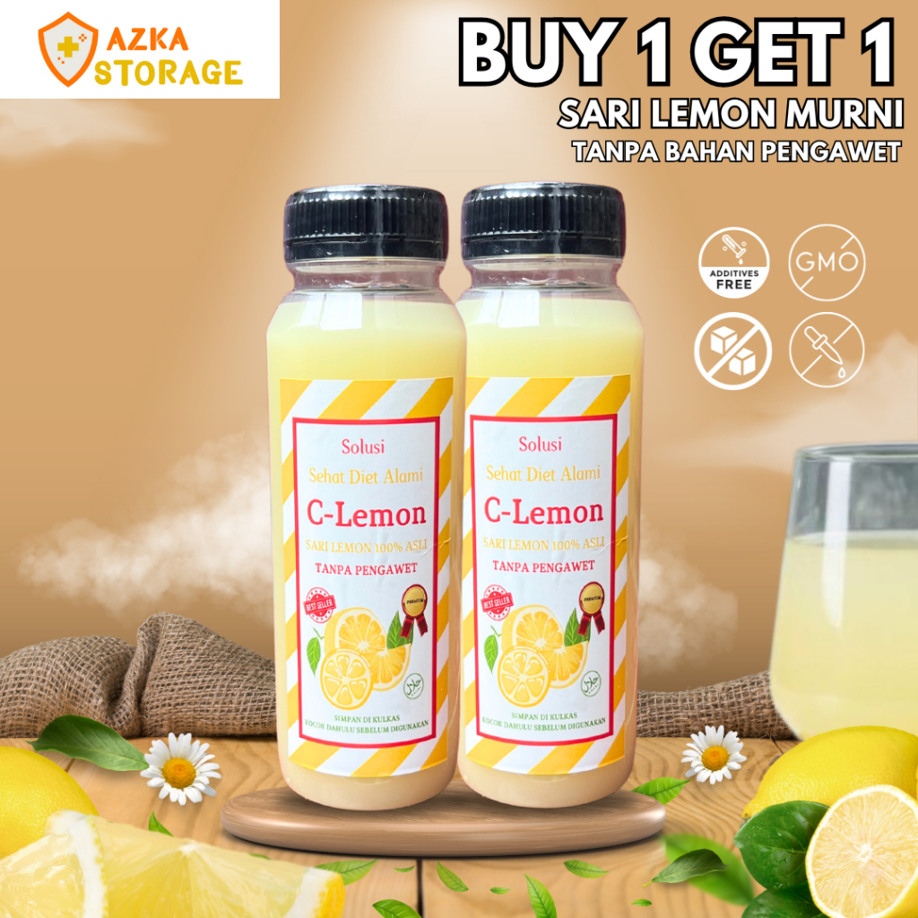 	 Beli 1 Gratis 1 Sari Lemon Asli Untuk Diet Murni 100% Sari Lemon Air Lemon Sari Lemon Fresh Minuman Pelangsing Alami Diet Detoks Dan Imun Tubuh	