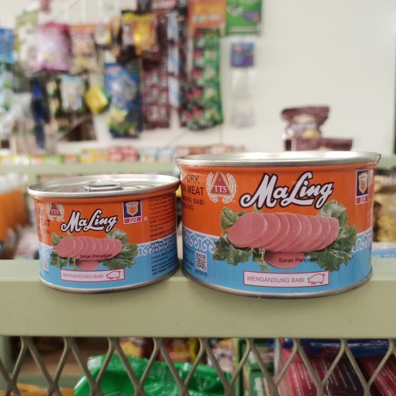 

Ma Ling/ MaLing Daging Babi Dalam Kaleng 170gr & 397gr (Non Halal)