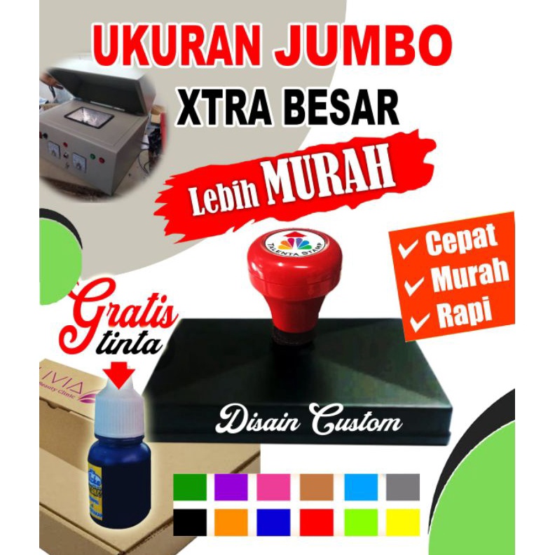 

ART C12K stempel jumbostempel customstempel kardus