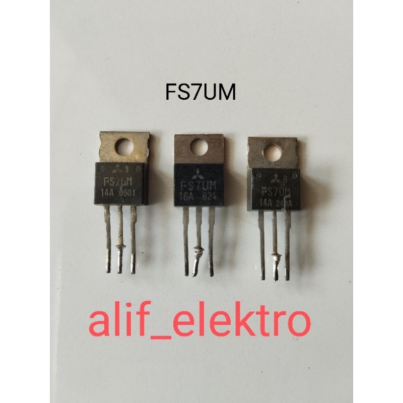 mosfet fs7um cabutan ori