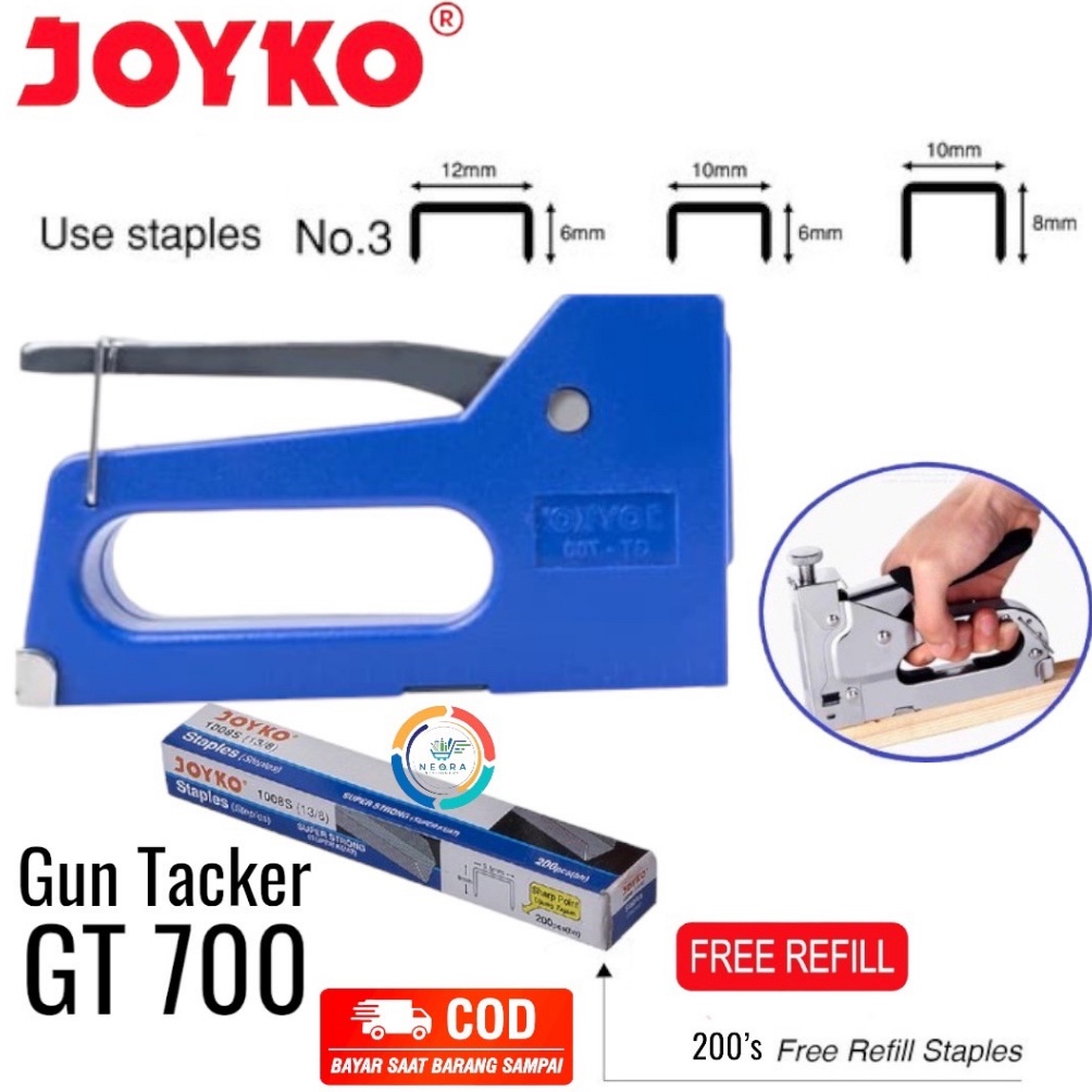 

ART U59A Joyko Gun Tacker GT7 Stepler Tembak