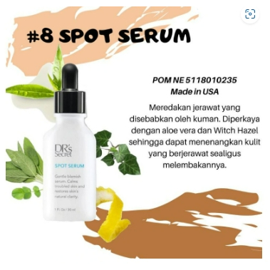 DR Secret Spot Serum #8 Original DR’s Secret SPOT SERUM (8) DR'S SECRET