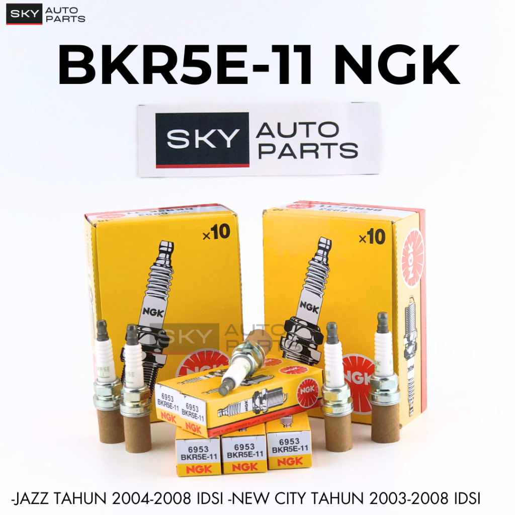 Busi Honda Jazz idsi 2004 2005 2006 2007 2008 New City idsi 2003 2004 2005 2006 2007 2008 BKR5E-11