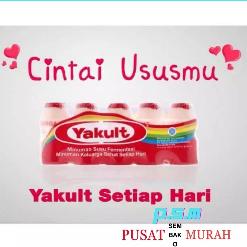 

Yakult ISI 5 biji 65ml X 5 biji