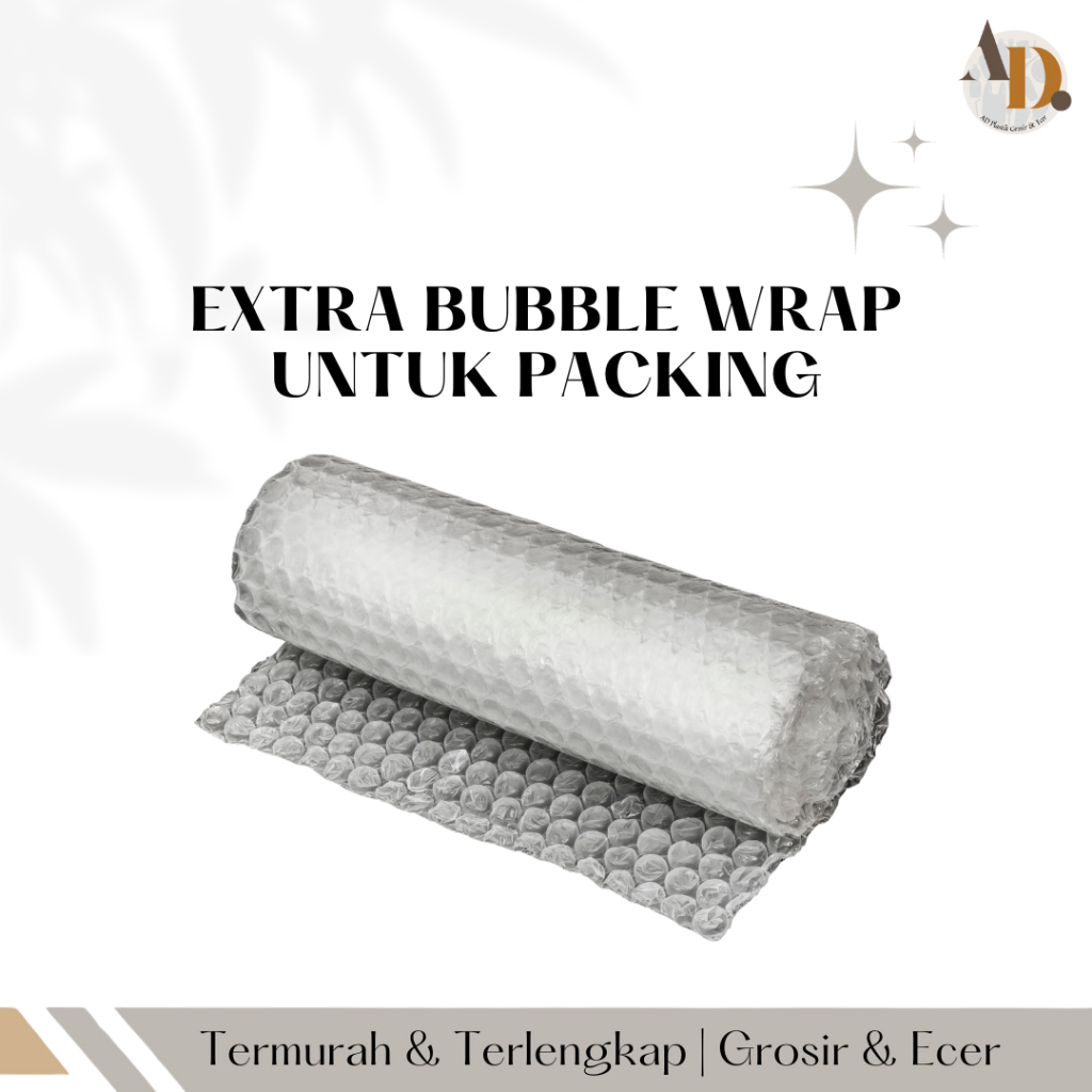 

TAMBAHAN EXTRA BUBBLE WRAP UNTUK PACKING
