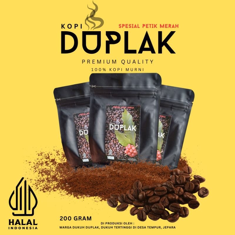 

kopi duplak (Robusta)