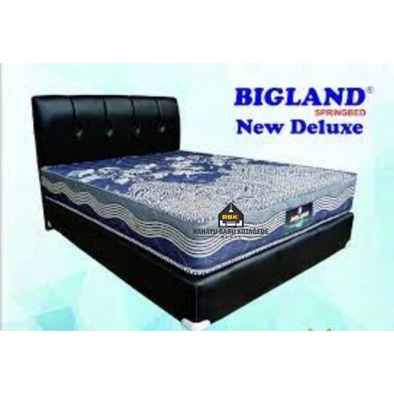 Kasur Springbed Bigland New Deluxe 120/140/160/180 kasur saja Jogja
