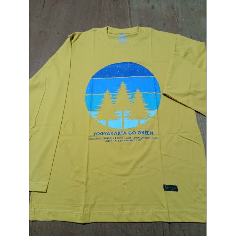Biange kaos jogja panjang go green