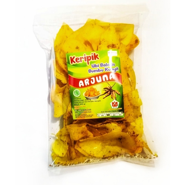 

KERIPIK UBI BALADO BUMBU KUNYIT 180 G