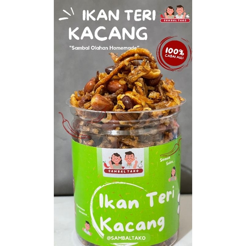 

Ikan Teri Kacang - sambal viral - sambal ikan teri