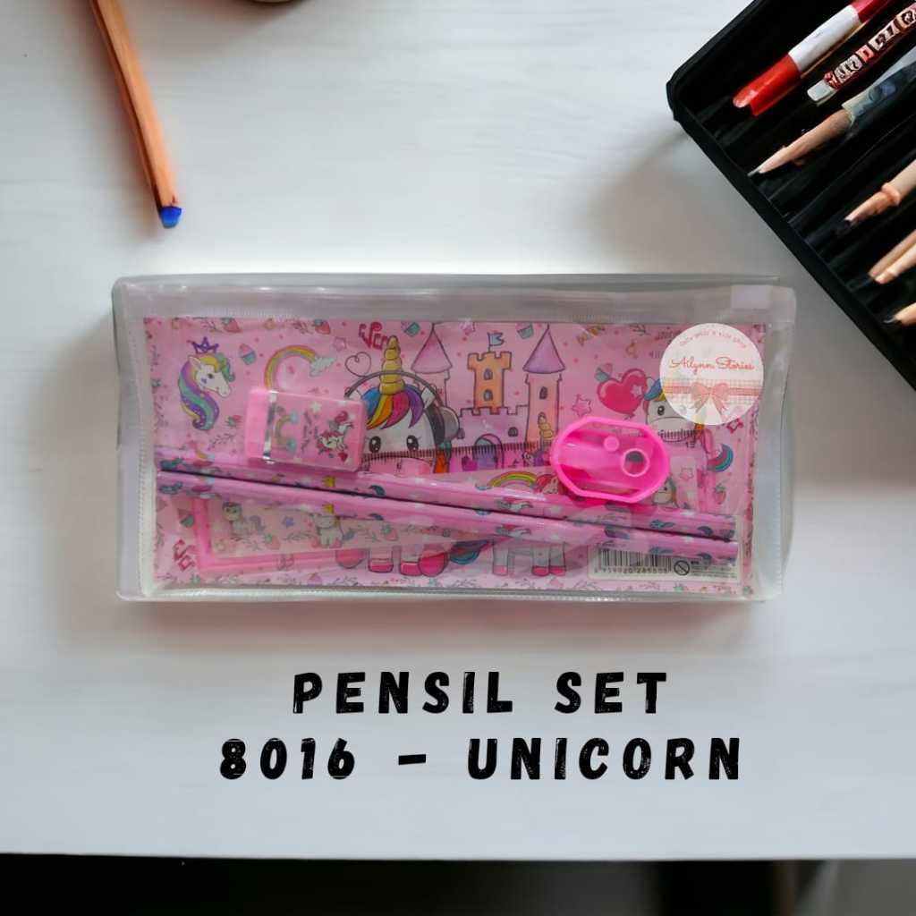

Paket alat Tulis / Souvenir Ulang Tahun ATK Set Anak karakter