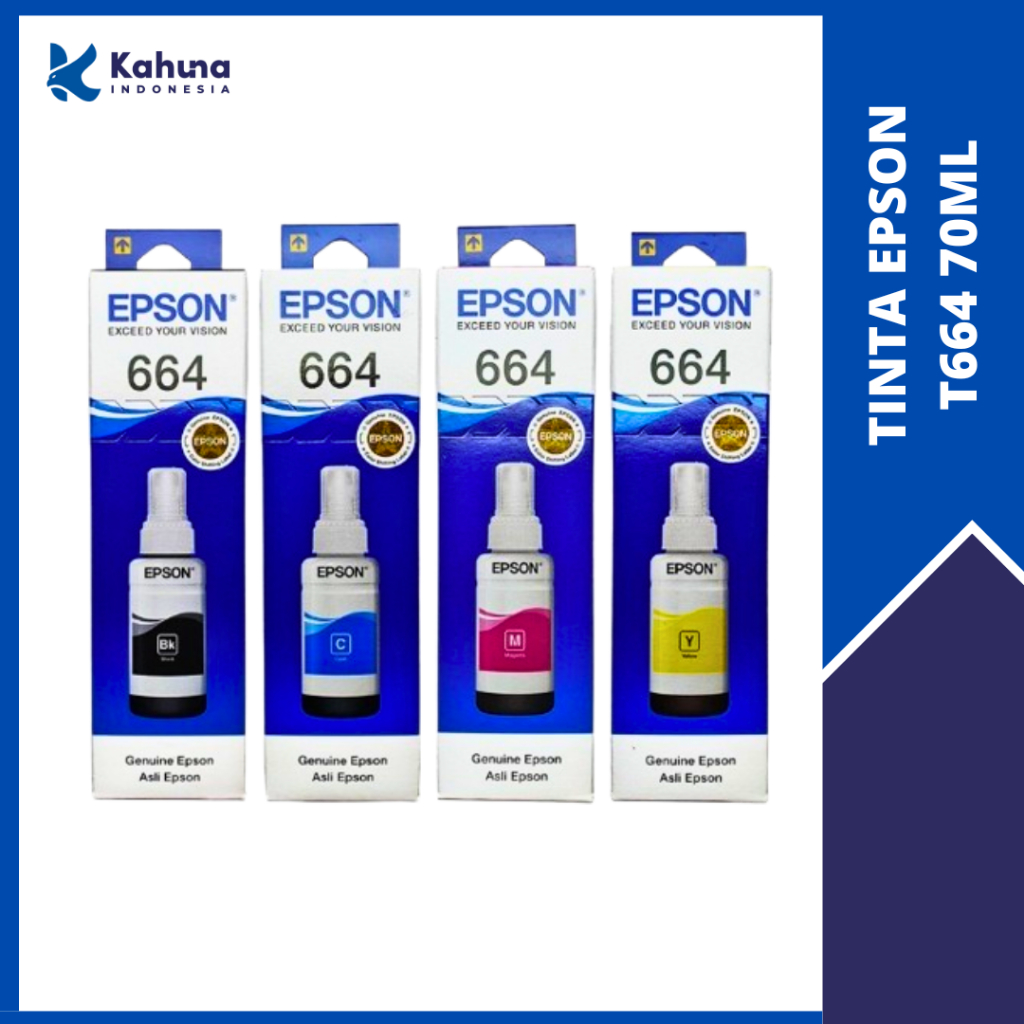 TINTA PRINTER EPSON T664 / 664 / TINTA PRINTER L100-L200