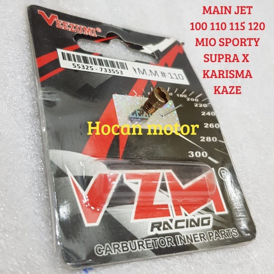 MAIN JET SPUYER SIZE 110 100 115 120 MIO SMILE MIO SPORTY SOUL FINO