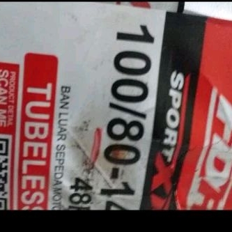 Ban FDR 100/80 Ring 14 Seport XR Tubeless