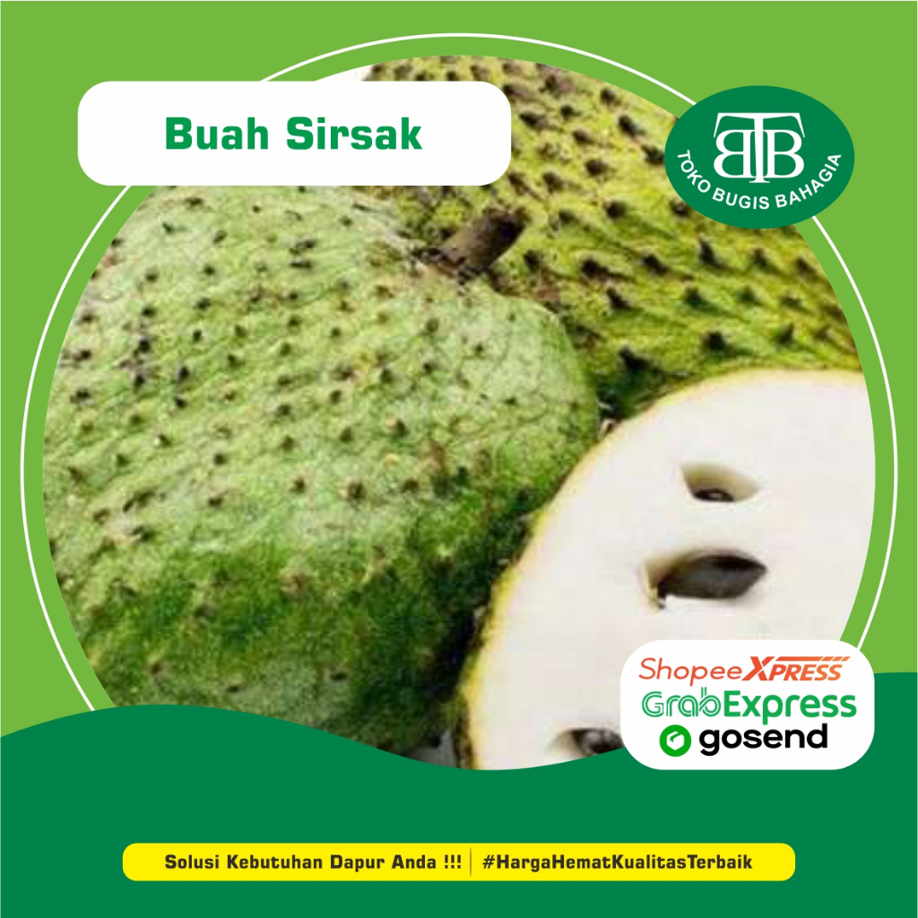 

Buah Sirsak Per Kg, Murah Makassar