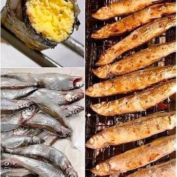 

ikan shisamo/ikan capelin telur/ikan cipung/ikan viral full telur