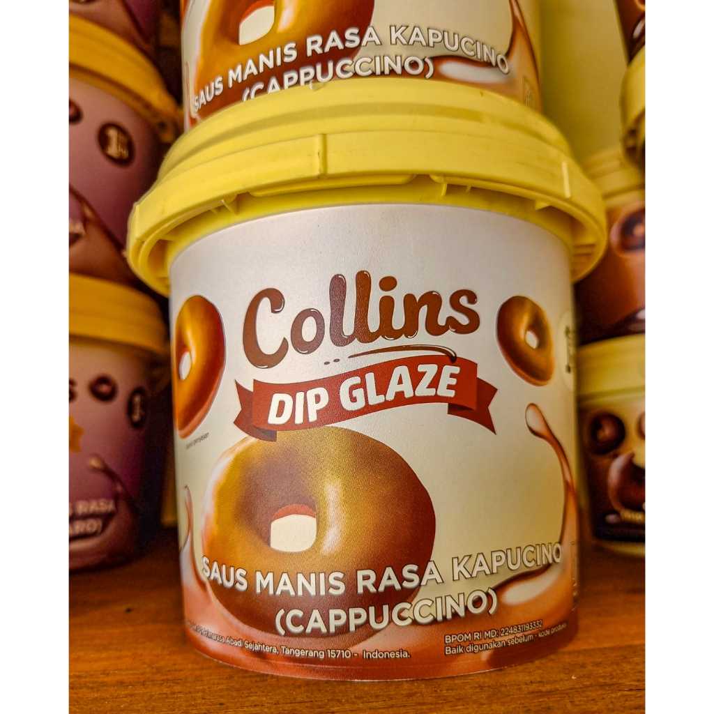 

COLLINS RASA CAPPUCCINO TOPING DONAT SAUS DONAT 1KG