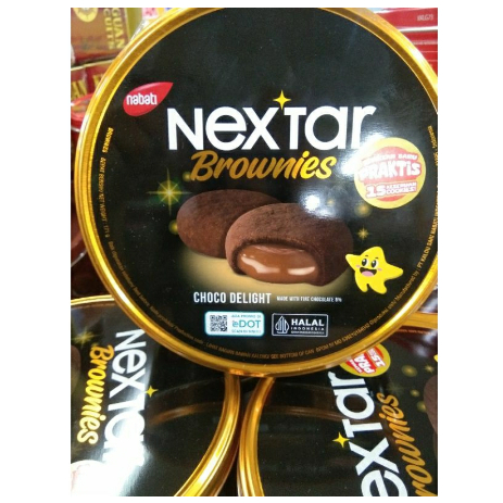 

Nextar brownies/Nextar nastar kaleng 160gr ( Nastar pineapple / Nextar choco delight)_